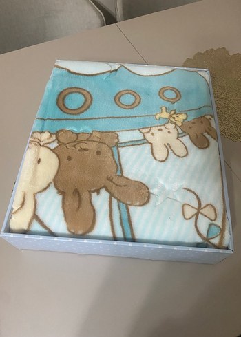 Merinos bebek battaniyesi - Görsel 2