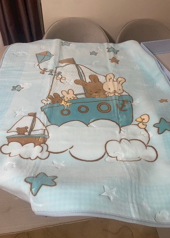 Merinos bebek battaniyesi - Görsel 3