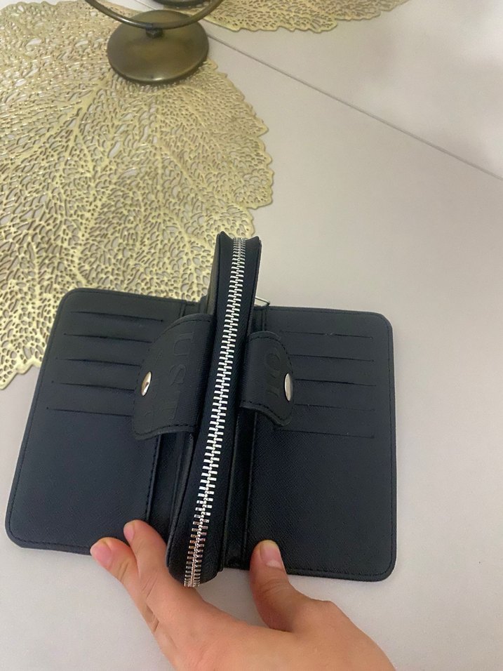 Siyah Kadın Cüzdan - Görsel 4