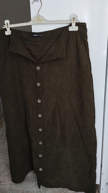 Düğmeli etek - Görsel 4