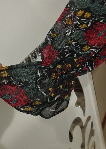 Bohem Çok Renkli Desenli Uzun Elbise - Görsel 4