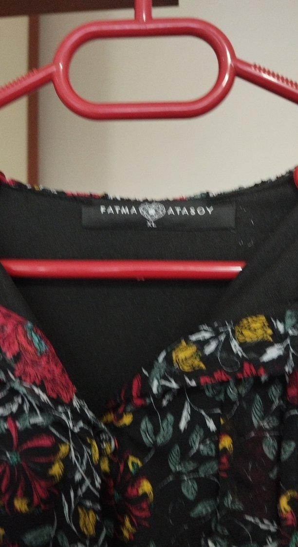 Bohem Çok Renkli Desenli Uzun Elbise - Görsel 3