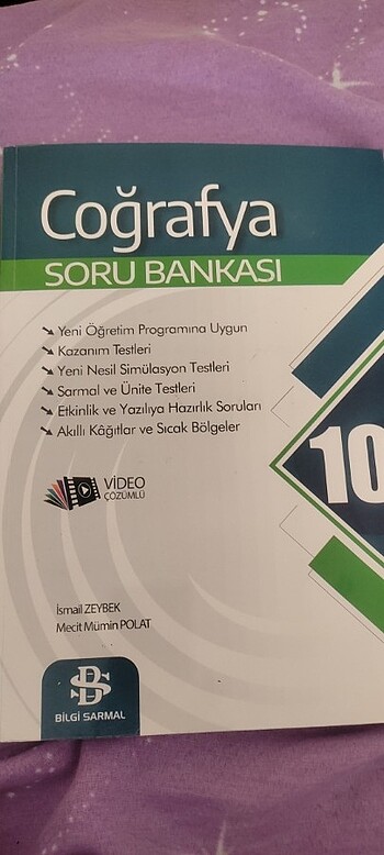 10. Sınıf coğrafya bilgi sarmal soru bankası 