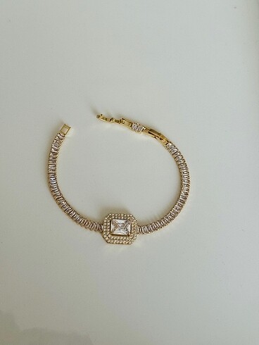 swarovski #Çelik Baget taşlı suyolu