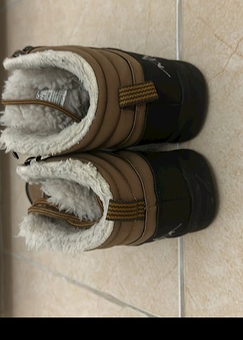 Kürk Detaylı Kahverengi Süet Outdoor Bot - Görsel 3