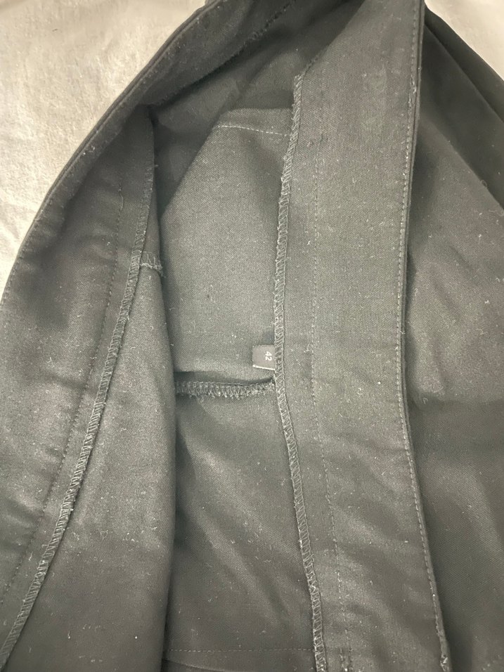 Siyah Pilili Mini Şort Etek - Görsel 4