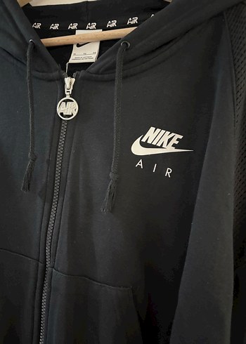 Orijinal Nike Air Siyah Kapüşonlu Hırka - Görsel 2