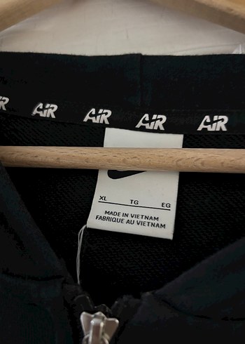 Orijinal Nike Air Siyah Kapüşonlu Hırka - Görsel 4