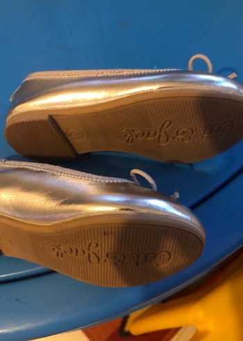 Kız Çocuk Parlak lame Renkli Tokalı Babet - Görsel 3