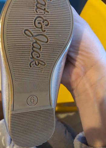 Kız Çocuk Parlak lame Renkli Tokalı Babet - Görsel 4