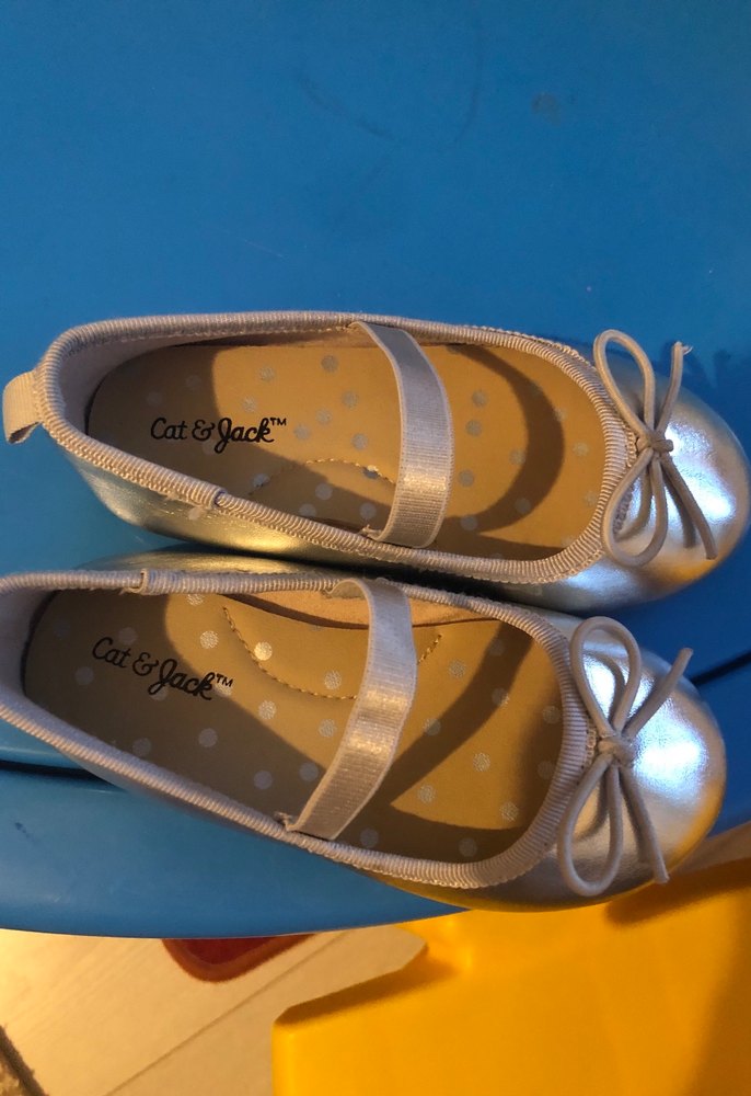 Kız Çocuk Parlak lame Renkli Tokalı Babet - Görsel 2