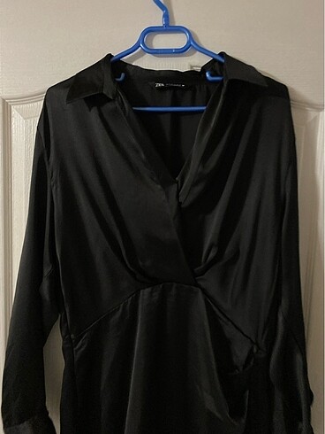 xl Beden Zara saten elbise