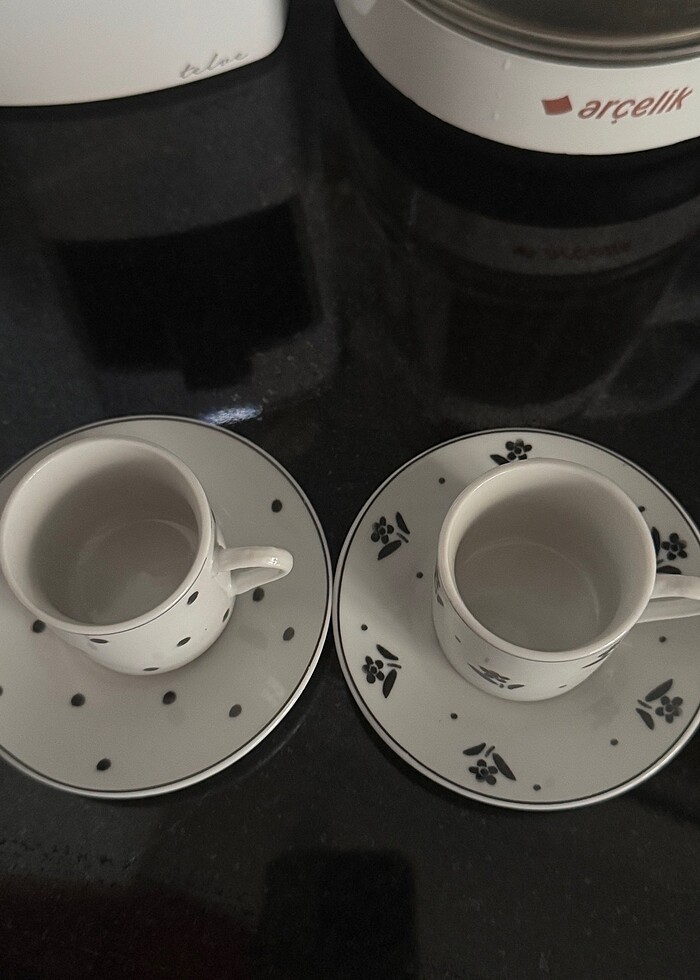 English home ikili kahve fincanı - Görsel 2