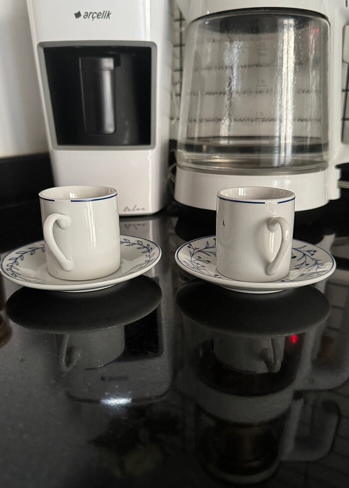 English home ikili kahve fincanı - Görsel 2