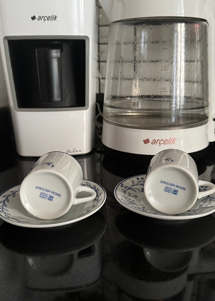 English home ikili kahve fincanı - Görsel 3