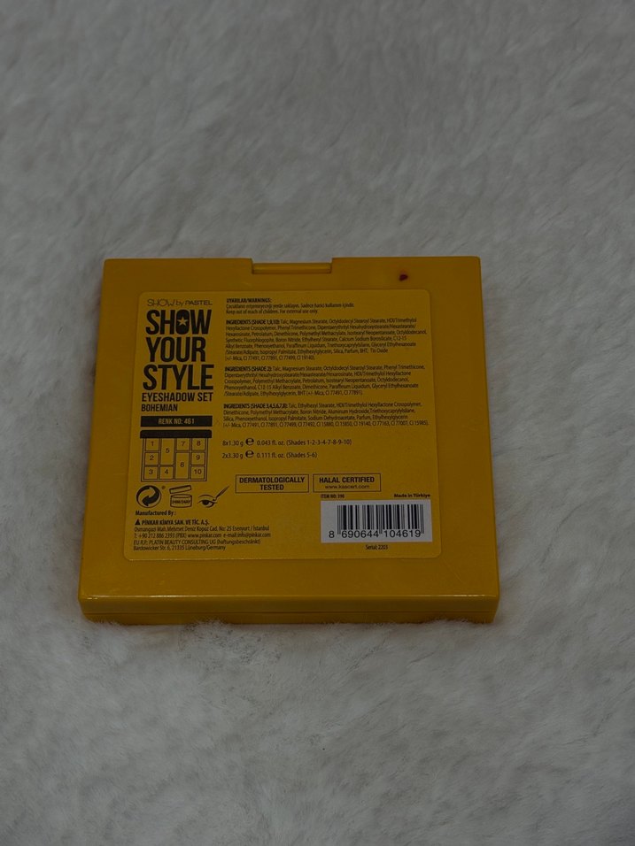 SHOW Your Style Bohemian Göz Farı Paleti - Görsel 3