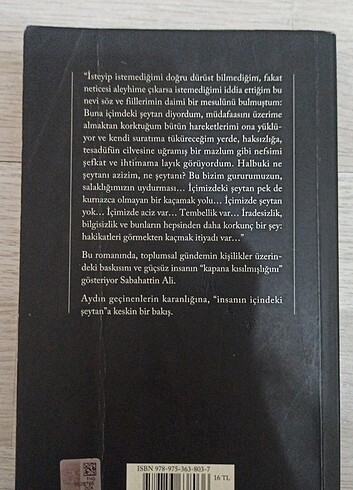 Sabahattin Ali içimizdeki şeytan