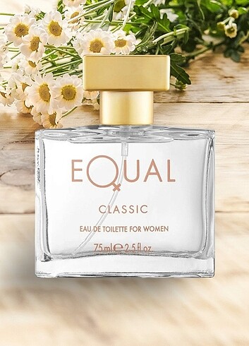 Equal classıc eau tollettefor women 75 ml