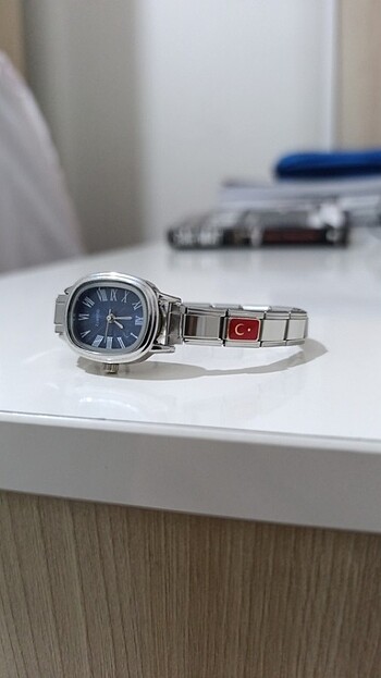 Diğer Çelik İtalyan charm saat