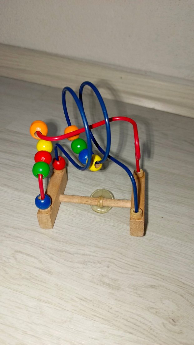 Renkli Ahşap Eğitim Oyuncağı - Görsel 2