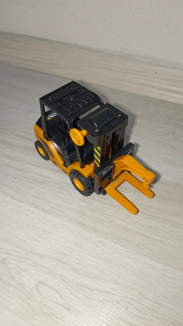 Sarı Renkli Oyuncak Forklift - Görsel 2