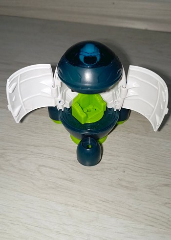 Mavi Renkli Renkli Uzay Roket Figürü - Görsel 2