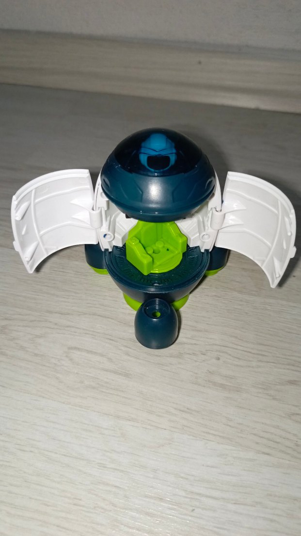 Mavi Renkli Renkli Uzay Roket Figürü - Görsel 2