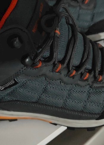 Erkek Siyah Outdoor Botlar Velcro Detaylı - Görsel 4