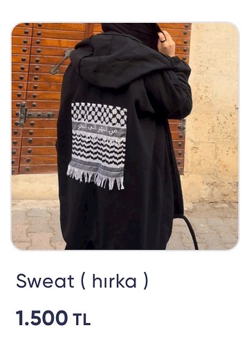 Kızlar için Kapüşonlu Siyah keyfiyeli - Görsel 3