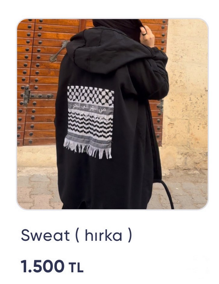 Kızlar için Kapüşonlu Siyah keyfiyeli - Görsel 3