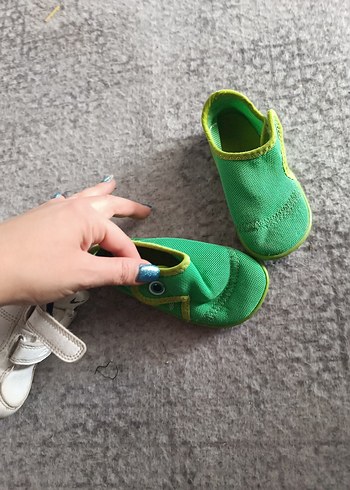 22 Beden mavi Renk Mavi Erkek Çocuk Sneakers Velcro