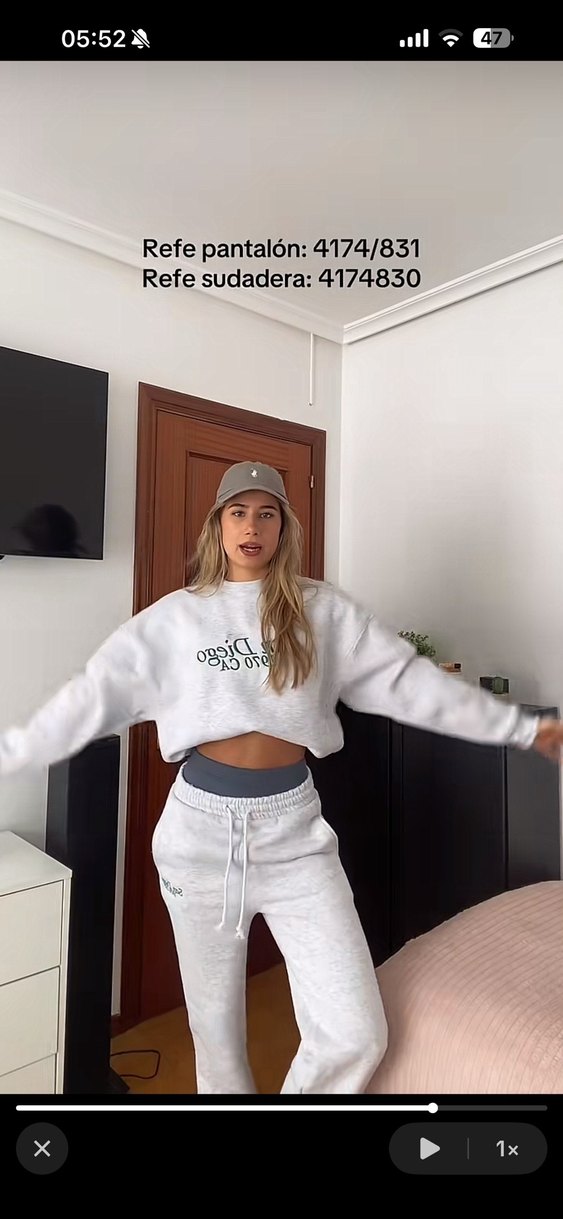 Gri Baskılı Uzun Kollu Kadın Sweatshirt - Görsel 2