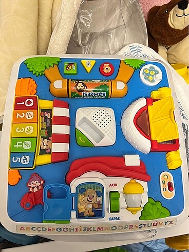 Fisher price eğitici masa