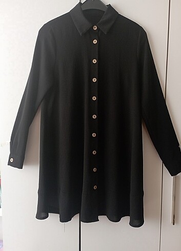 Klasik siyah tunik 