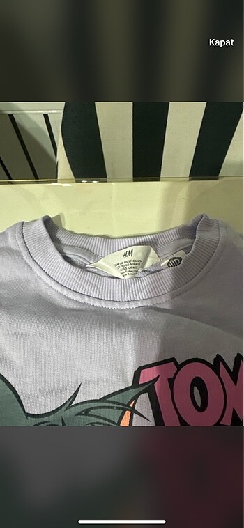 H&M HM sıfır kız çocuk takım 4-5 yaş