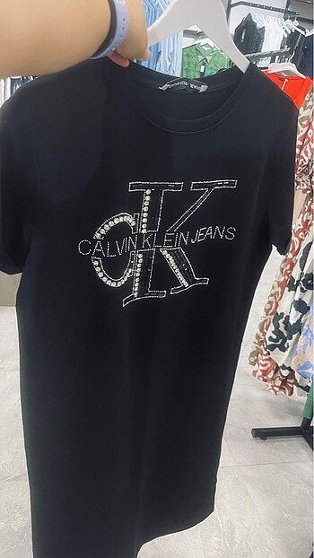 s Beden siyah Renk Elbise Calvin klein