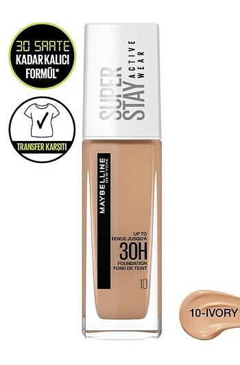 Maybelline new york superstay fondöten