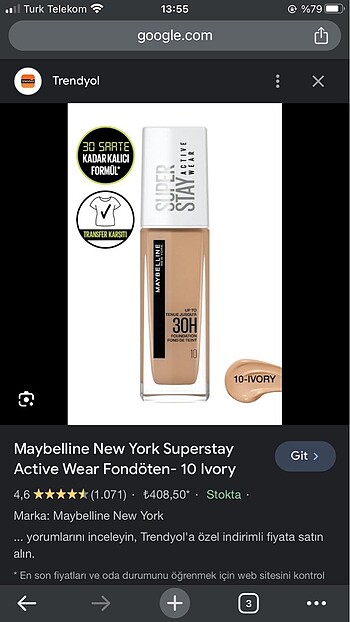 Maybelline Maybelline new york superstay fondöten