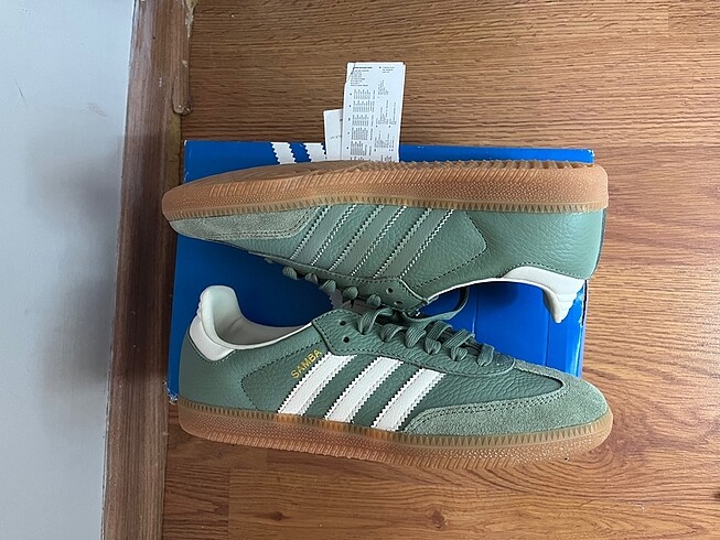 Adidas Samba OG Silver Green Yeşil
