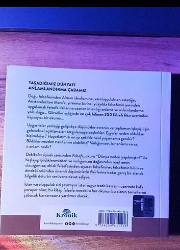  dakikalar içinde feslefe kitap