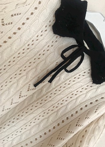 Örgü modelli modern tişört - Görsel 2