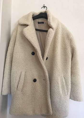 Krem Renkli Peluş Kaban