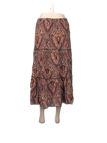 m Beden Vintage Love Midi Etek %70 İndirimli.
