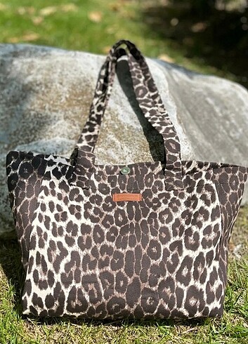 48x33 leopar çanta 