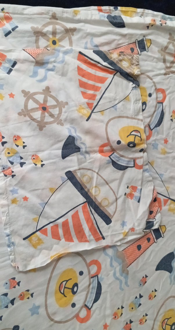 Çocuklar için Deniz Temalı Baskılı Uyku Seti - Görsel 2