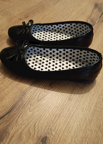 Şirin Ötesi Kız Çocuk Siyah Babet 34 Numara - Görsel 2