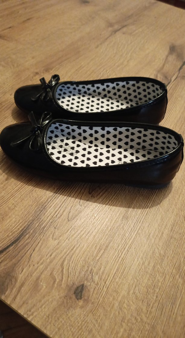 Şirin Ötesi Kız Çocuk Siyah Babet 34 Numara - Görsel 2