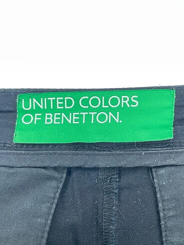 40 Beden siyah Renk Benetton Mini Şort %70 İndirimli.