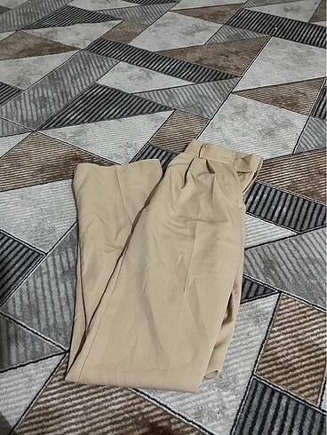 m Beden Krem pantolon