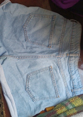 Koton Mavi Kadın Mini Denim Şort